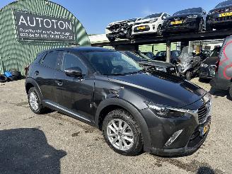 damaged passenger cars Mazda CX-3 2.0 Skyactiv 88KW Autom. Clima Navi GT-Luxuxry 2017/11