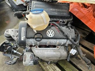 dañado vehículos comerciales Volkswagen Polo 1.4 FSI CGG MOTOR COMPLEET 2012/1